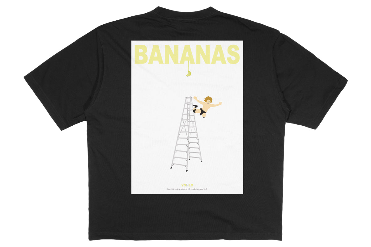 YOH "YOHLO" Oversized T-shirt (Black) [Pre-Order] T-Shirt PW Catalog