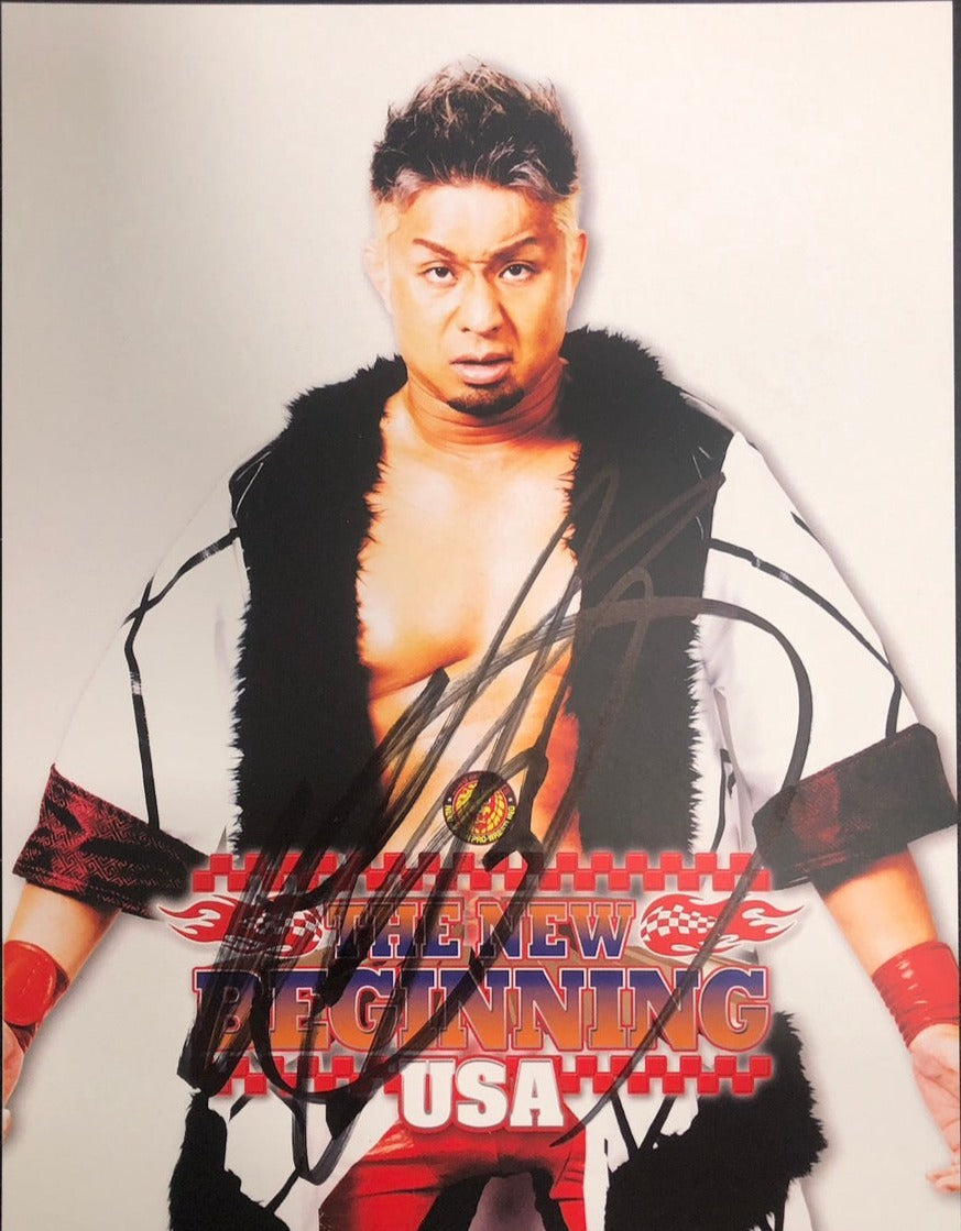 Autographed YOSHI-HASHI Portrait 2020 01 (New Beginning USA) Other Goods PW Catalog