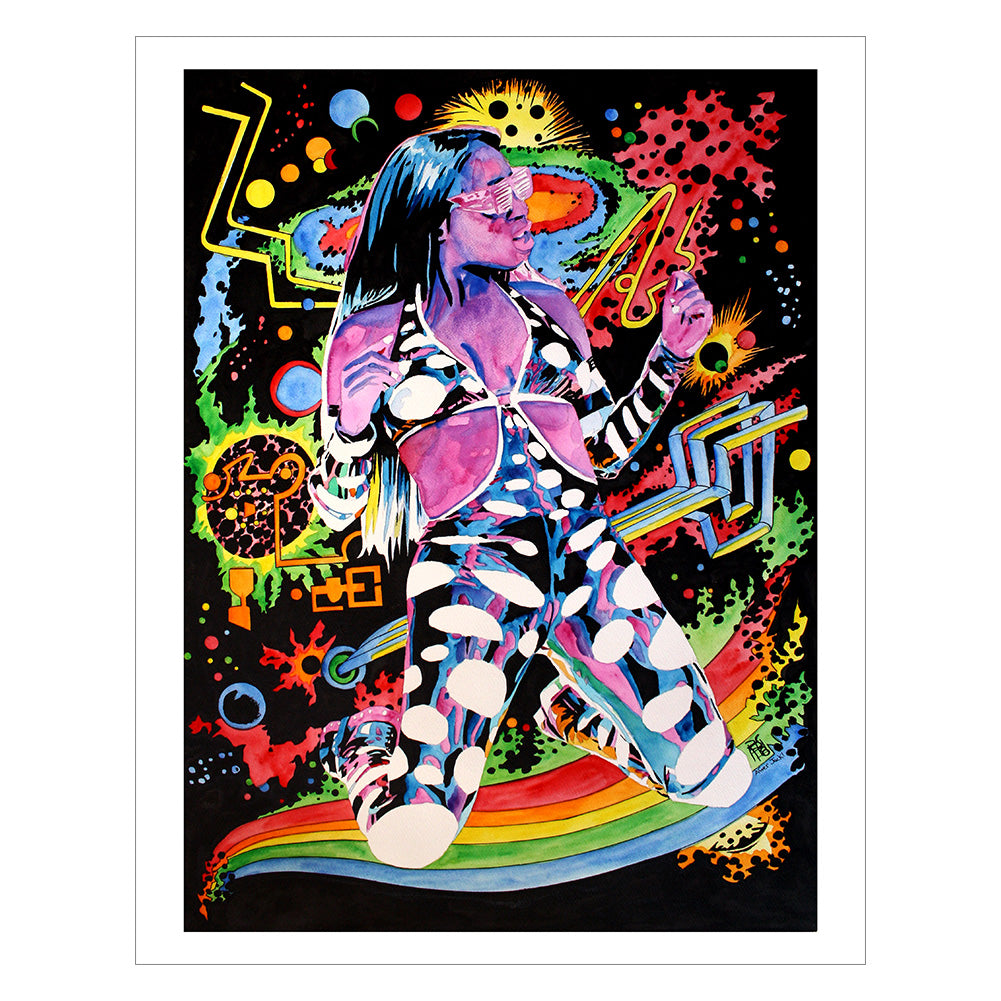 Naomi 11 x 14 Rob Schamberger Art Print