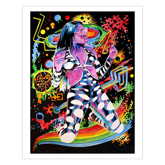 Naomi 11 x 14 Rob Schamberger Art Print Wall art PW Catalog