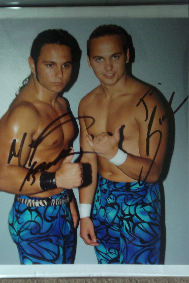 Young Bucks Autograph 8x10 Photo