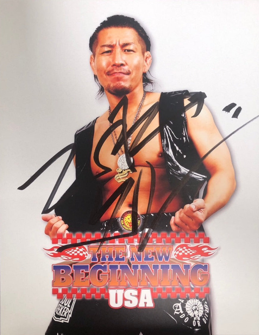 Autographed Yujiro Takahashi Portrait 2020 01 (New Beginning USA) Other Goods PW Catalog