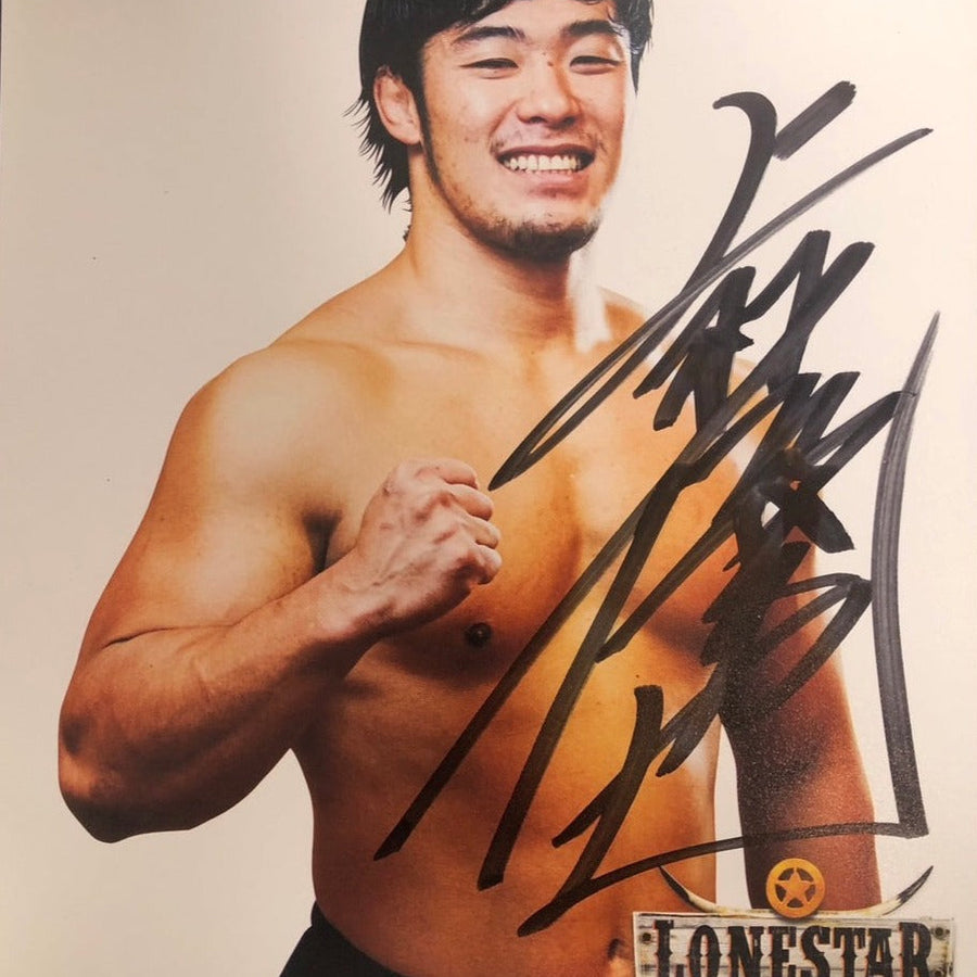 Autographed Yuya Uemura Portrait 2022 04 Lonestar Shootout Other Goods PW Catalog