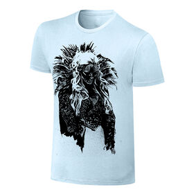 Charlotte Flair Rob Schamberger Blue Art Print T-Shirt T-Shirt PW Catalog