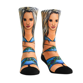 Charlotte Flair Rock 'Em Socks Socks PW Catalog