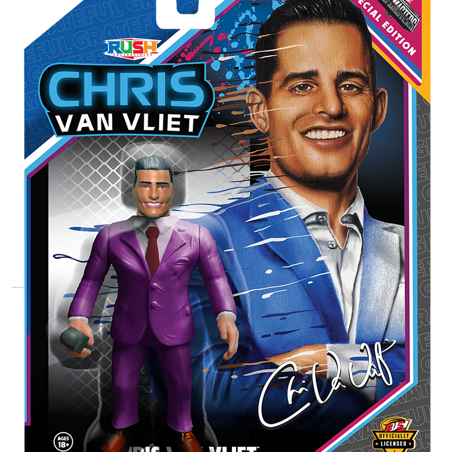 Rush Collectibles Ring Masters Special Edition Chris Van Vliet [Purple Suit Variant] PW Catalog