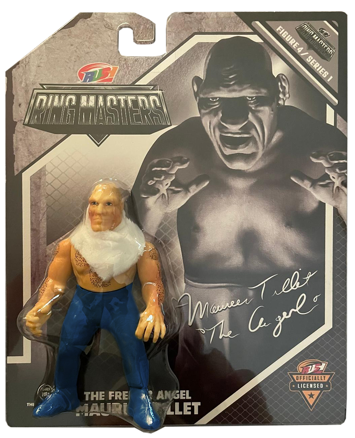 Rush Collectibles Ring Masters Series 1 "The French Angel" Maurice Tillet [Blue Tights Variant] PW Catalog