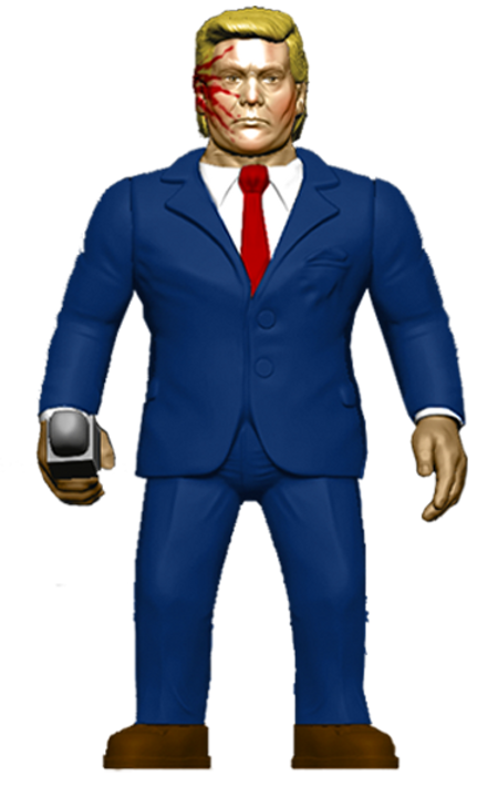 Rush Collectibles Ring Masters Presidential Edition Donald J. Trump [With Blood Variant] PW Catalog