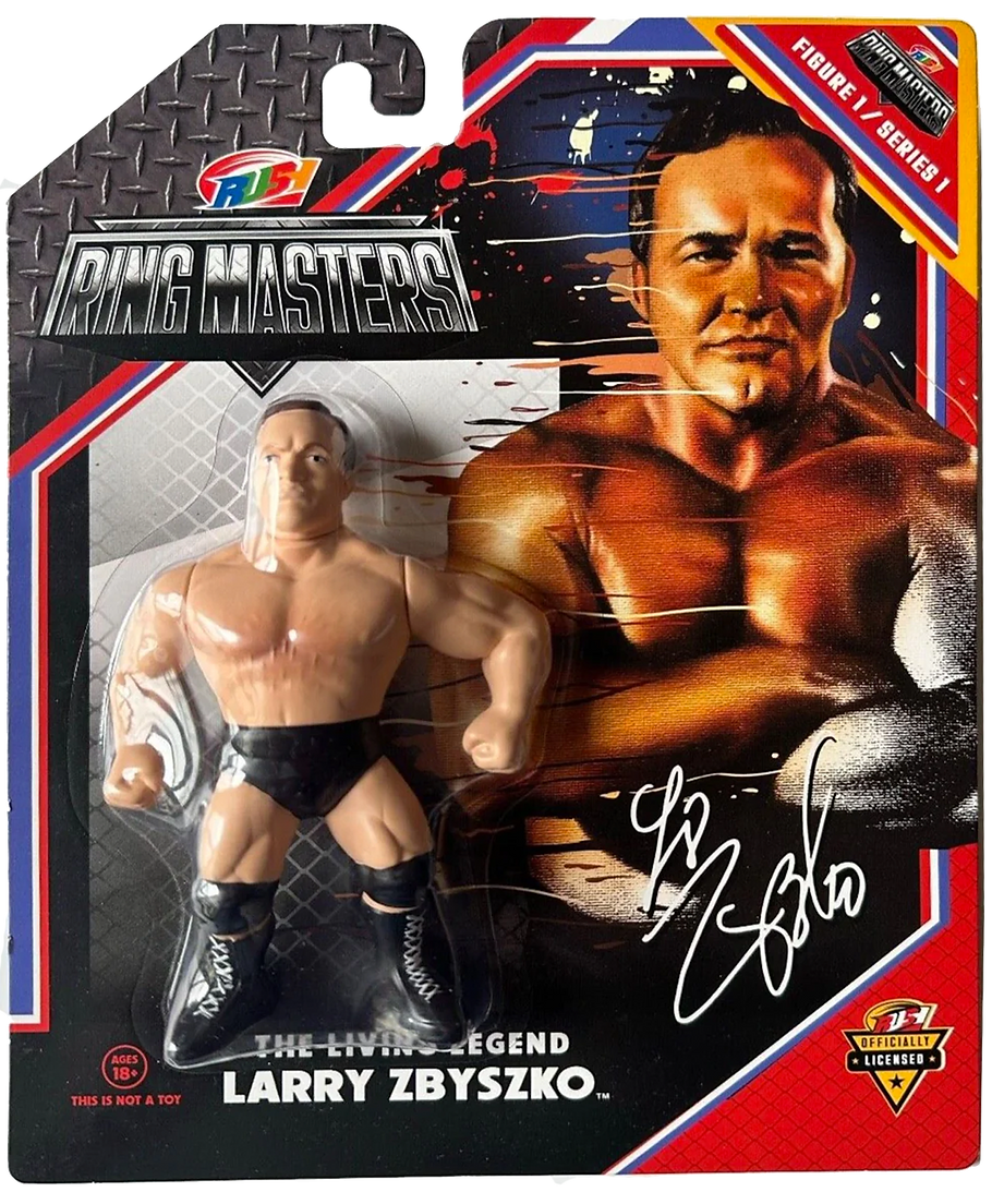 Rush Collectibles Ring Masters Series 1 "The Living Legend" Larry Zbyszko PW Catalog
