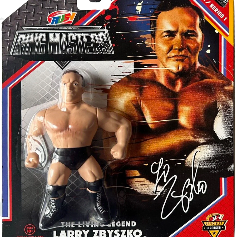 Rush Collectibles Ring Masters Series 1 "The Living Legend" Larry Zbyszko PW Catalog