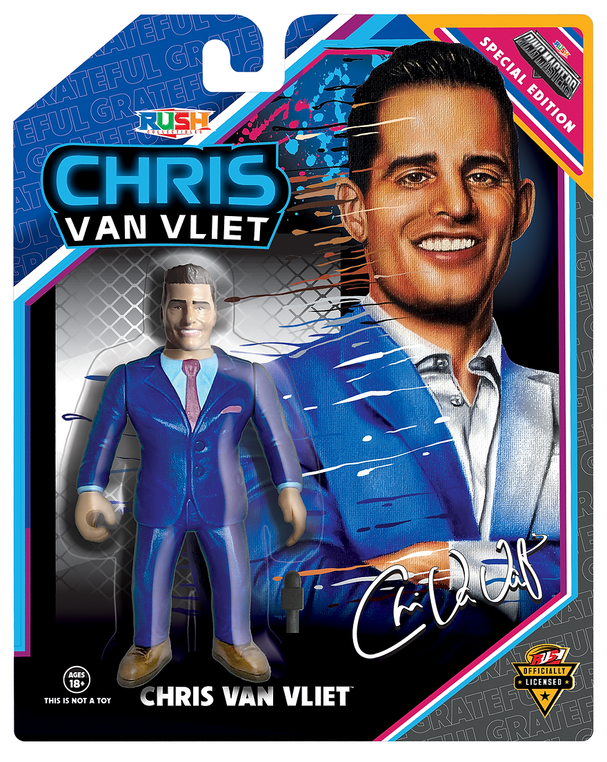 Rush Collectibles Ring Masters Special Edition Chris Van Vliet PW Catalog