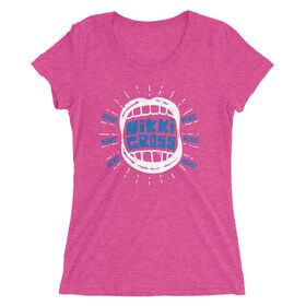 Nikki Cross "Hehe" Women's Tri-Blend T-Shirt
