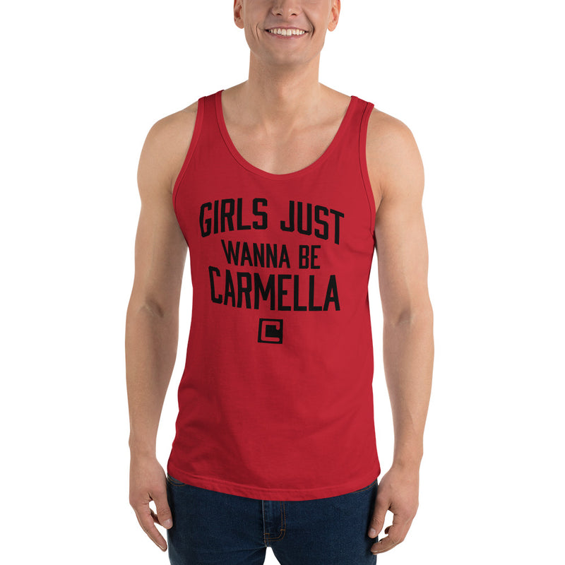 Carmella "Girls Just Wanna Be Carmella" Unisex Tank Top