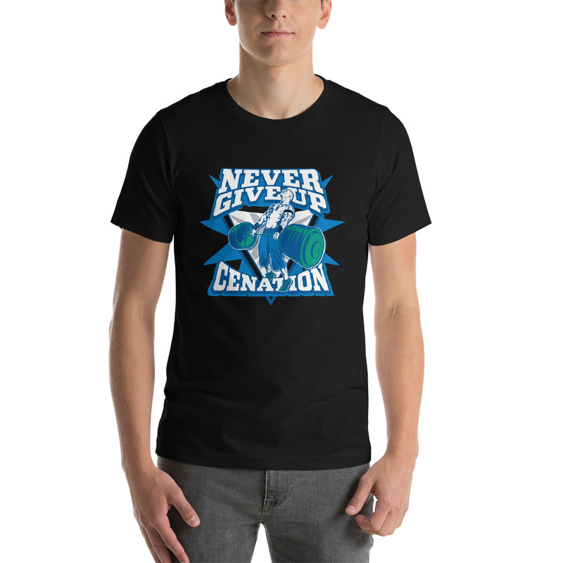 John Cena "Never Give Up Cenation" Unisex T-Shirt