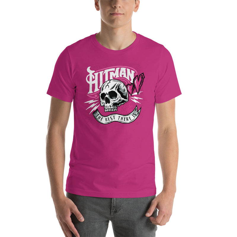 Bret Hart "Hitman Skull" T-Shirt