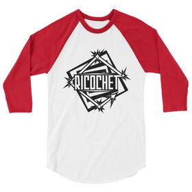 Ricochet "Ricochet" 3/4 Sleeve Raglan Shirt
