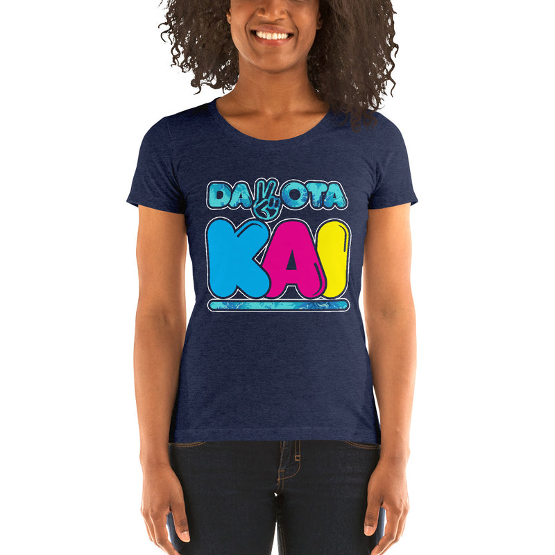 Dakota Kai "Logo" Women's Tri-Blend T-shirt T-Shirt PW Catalog