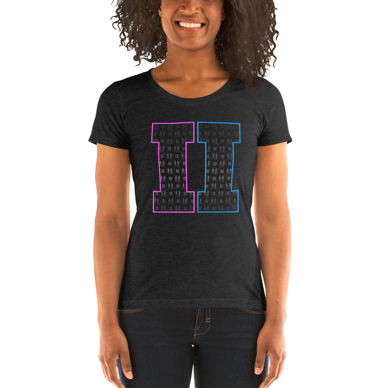 The IIconics "II" Women's Tri-Blend T-shirt