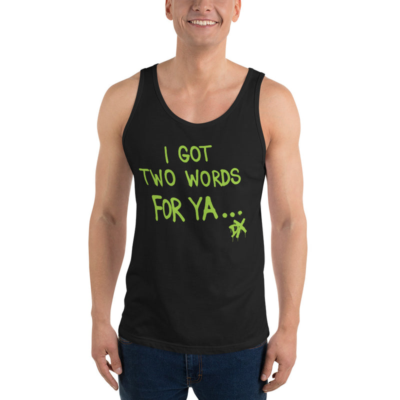 D-Generation X "Two Words For Ya" Unisex Tank Top