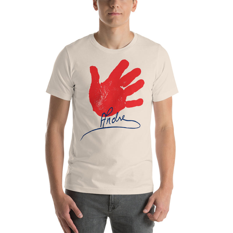 Andre the Giant "Handprint Signature" Unisex T-Shirt