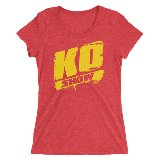 Kevin Owens "KO Show" Women's Tri-Blend T-Shirt T-Shirt PW Catalog