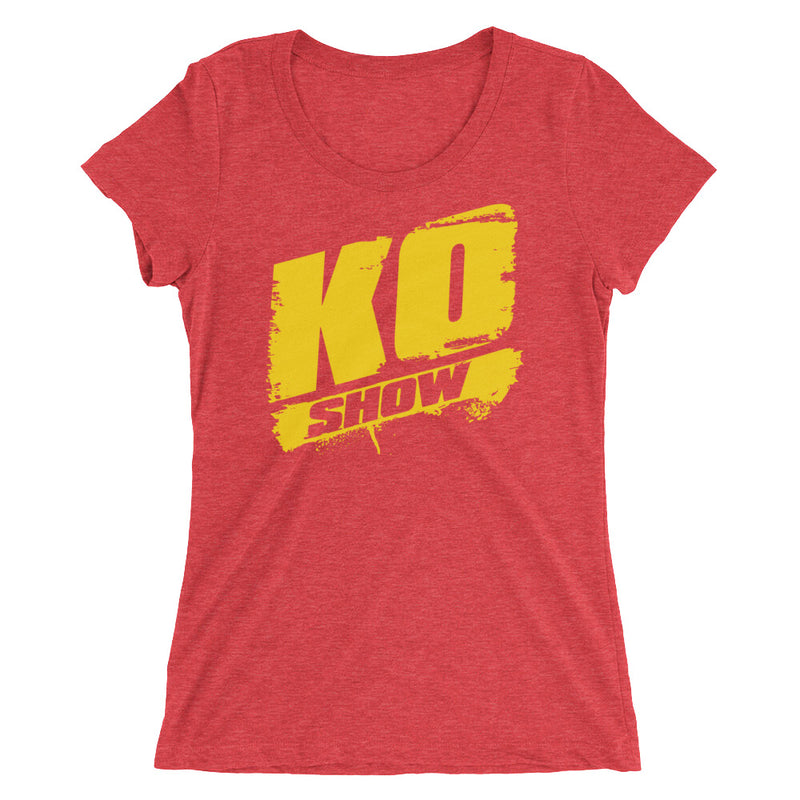 Kevin Owens "KO Show" Women's Tri-Blend T-Shirt