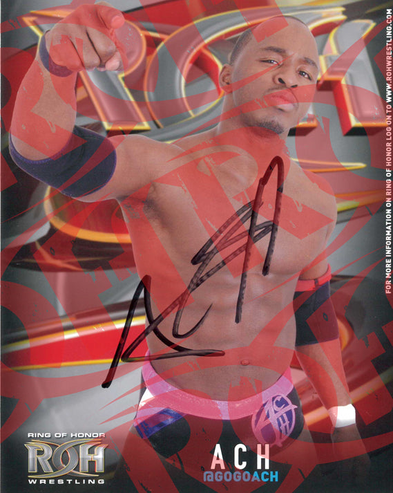 ACH AUTOGRAPHED 8X10