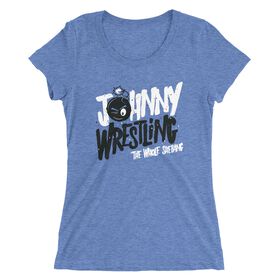 Johnny Gargano "Johnny Wrestling" Women's Tri-Blend T-Shirt T-Shirt PW Catalog