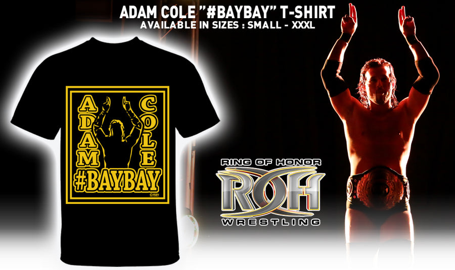 ADAM COLE #BAYBAY T-SHIRT