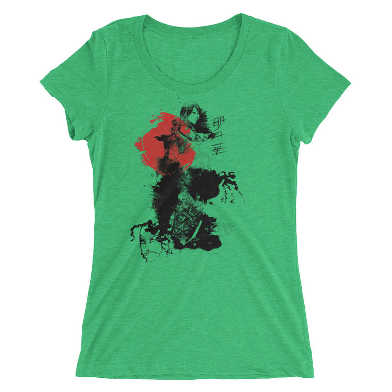 Asuka "Tomorrow Brings Danger" Women's Tri-Blend T-Shirt