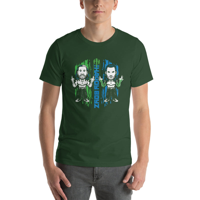 The Hardy Boyz "Cartoon" Short-Sleeve Unisex T-Shirt