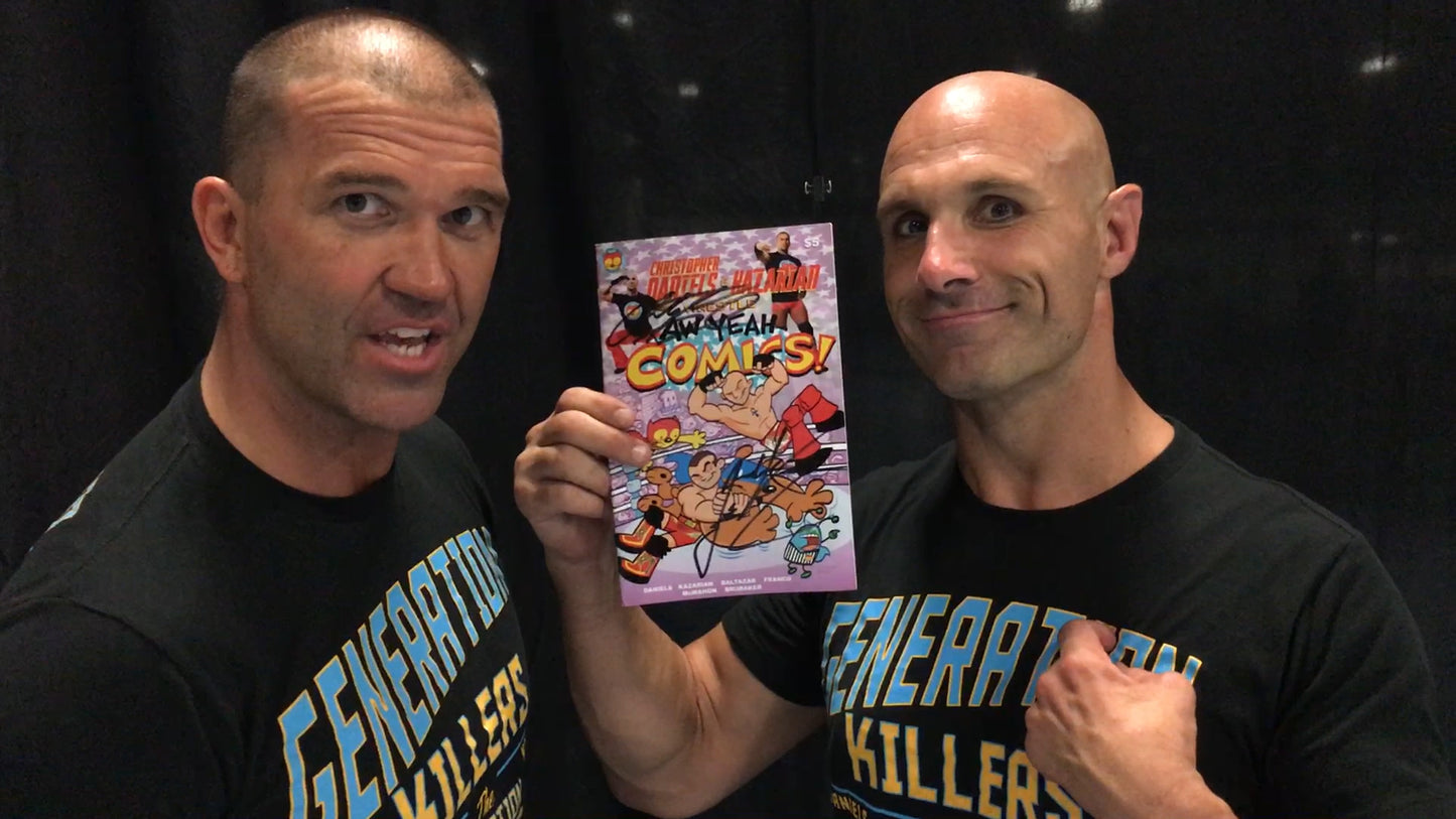 AW YEAH COMIC BOOK-AUTOGRAPHED