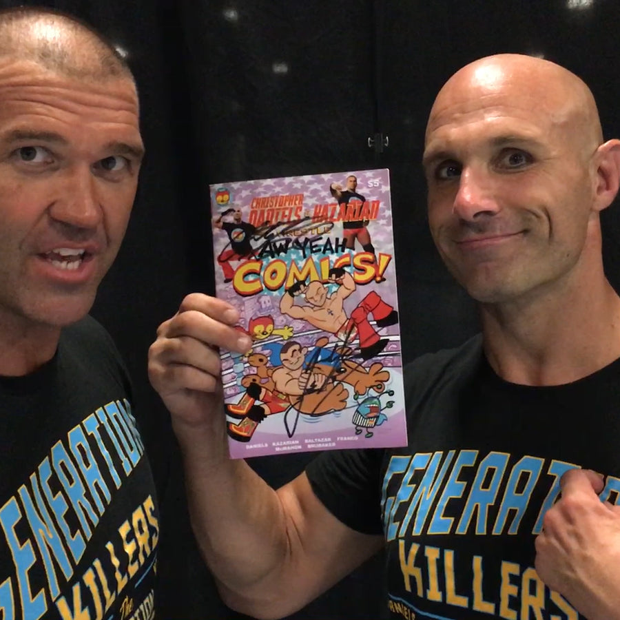 AW YEAH COMIC BOOK-AUTOGRAPHED