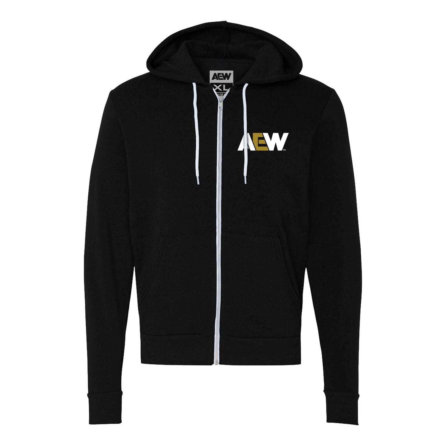 AEW Logo Full Zip Hoodie Hoodies PW Catalog