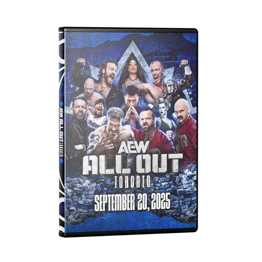 AEW All Out Toronto September 20, 2025 Blu-ray DVD PW Catalog