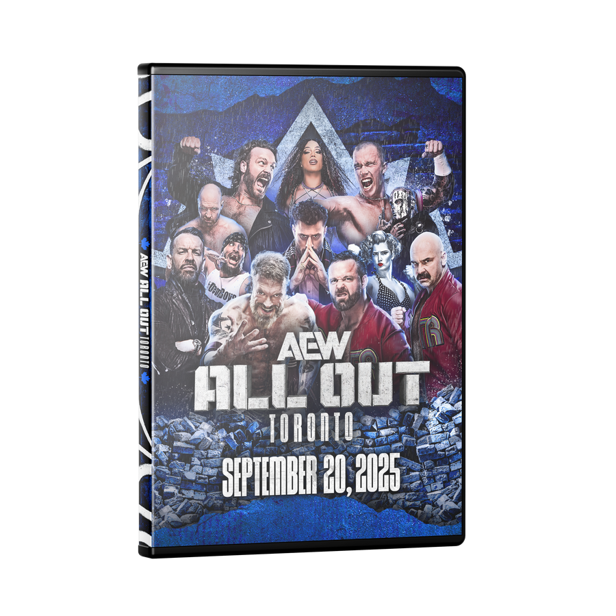 AEW All Out Toronto September 20, 2025 Blu-ray DVD PW Catalog