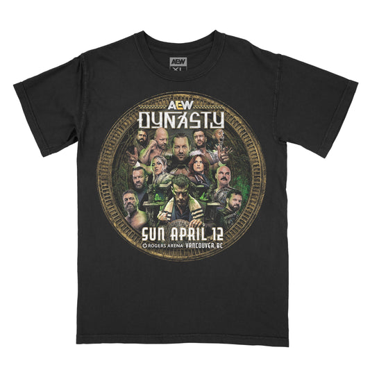AEW Dynasty 2026 Poster T-Shirt T-Shirt PW Catalog