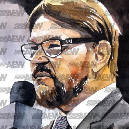 Tony Schiavone Autographed The Art of Rob Schamberger 11" x 14" Art Print art prints PW Catalog