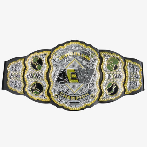 AEW World Championship foam belt by jazwares