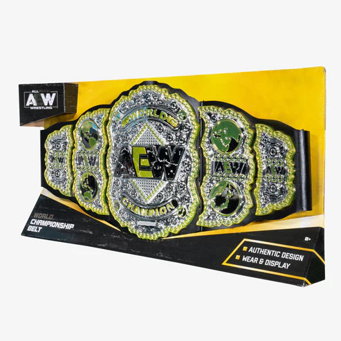 AEW World Championship foam belt by jazwares