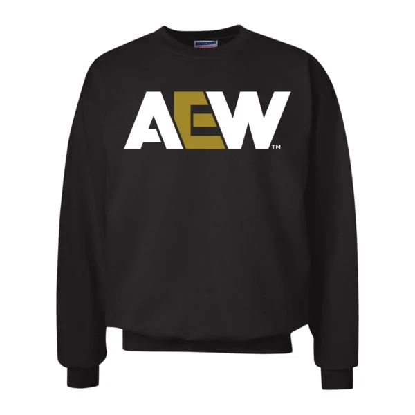 AEW Logo Crewneck Sweatshirt Hoodies PW Catalog