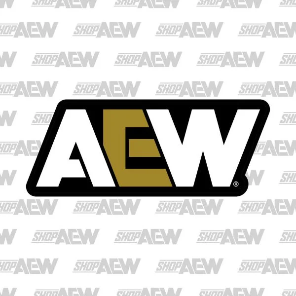 AEW Logo Sticker Sticker PW Catalog