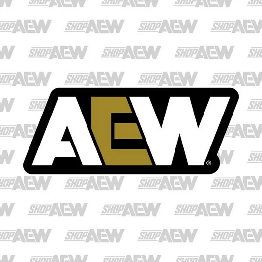 AEW Logo Sticker Sticker PW Catalog