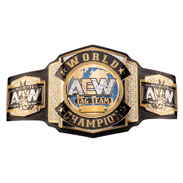 AEW World Tag Team Championship Replica Title Belt PW Catalog