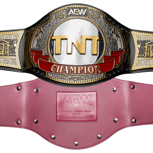 AEW TNT Championship Replica Title Belt Black PW Catalog