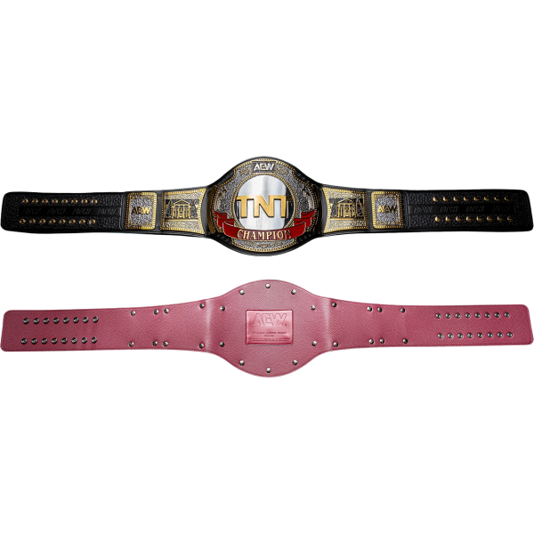 AEW TNT Championship Replica Title Belt Black PW Catalog