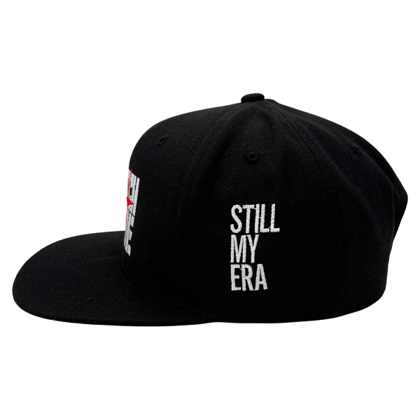 Jay White Switch Blade Premium Embroidered Flatbill Snapback Hat PW Catalog