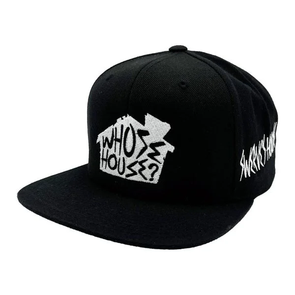 Swerve Strickland Whose House Premium Embroidered Flatbill Snapback Hat PW Catalog