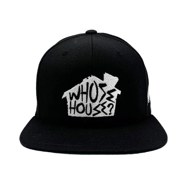 Swerve Strickland Whose House Premium Embroidered Flatbill Snapback Hat PW Catalog