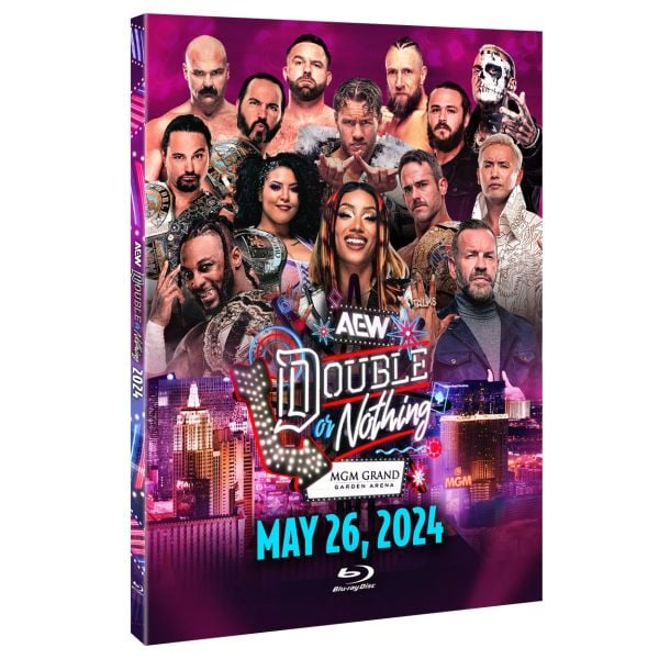 AEW Double or Nothing May. 26, 2024 Blu-ray Disc DVD PW Catalog